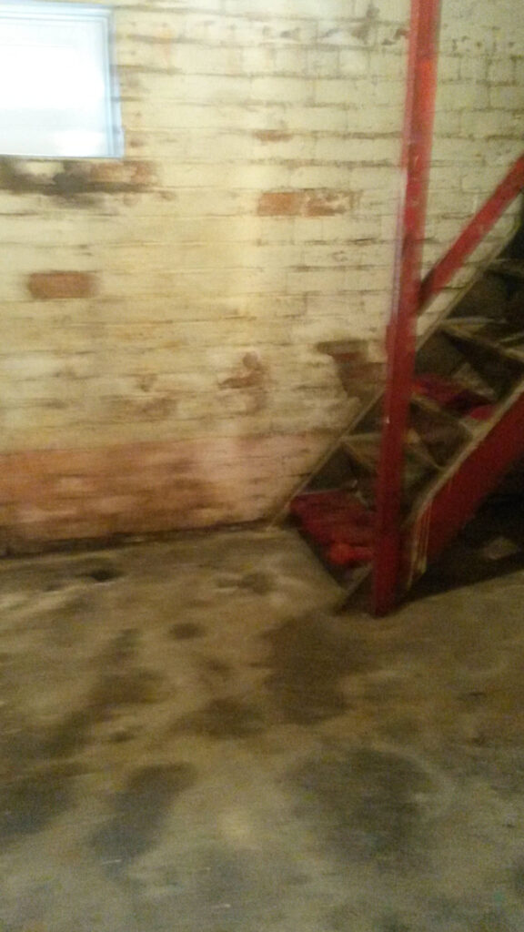Cellar Conversion Staircase Pre-Conversion Photo in Manchester