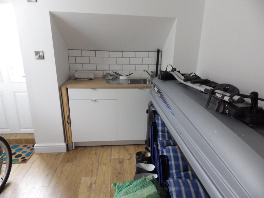 Cellar Conversion Kitchen