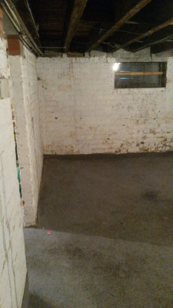 Cellar Conversion Bedroom