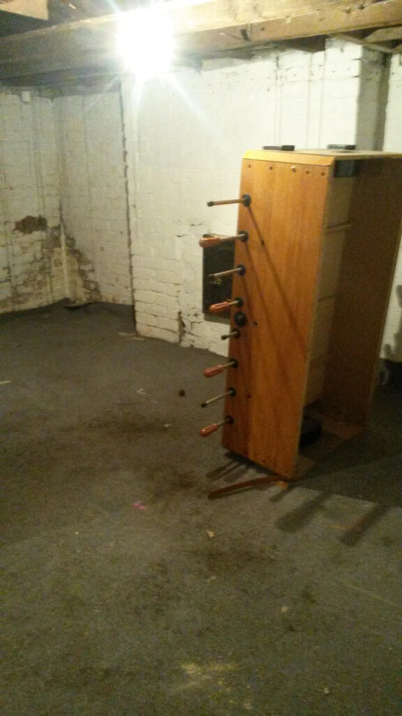 Cellar Conversion Bedroom