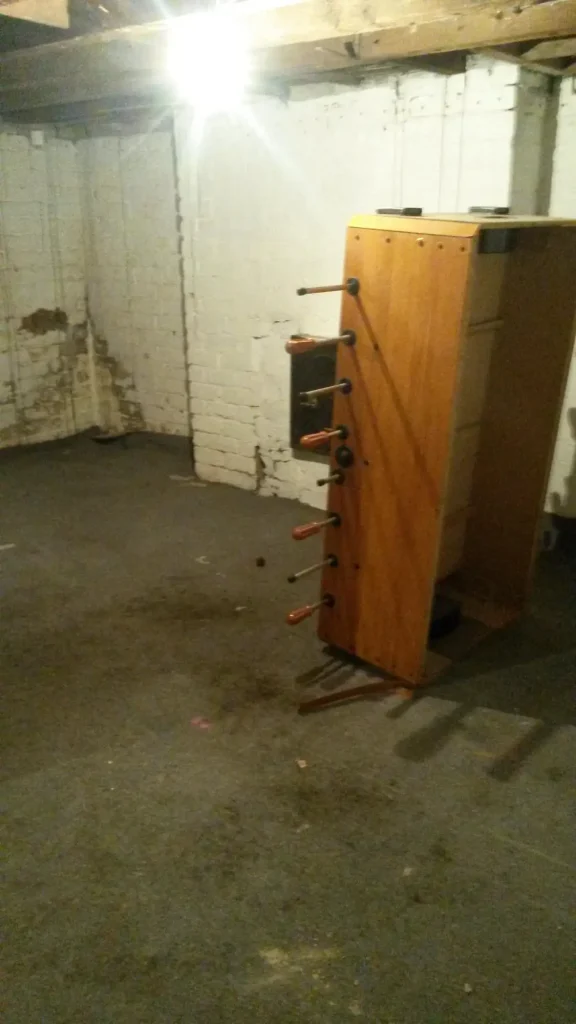 Cellar Conversion Bedroom