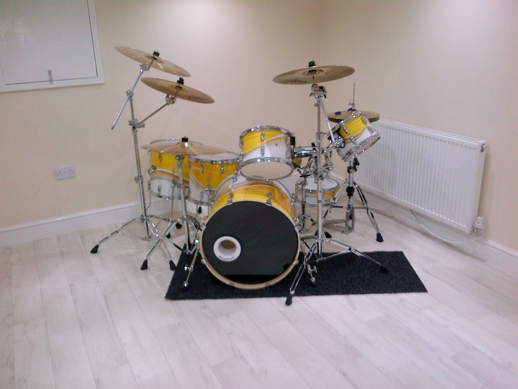 Cellar Conversion in Wakefield to Music Room