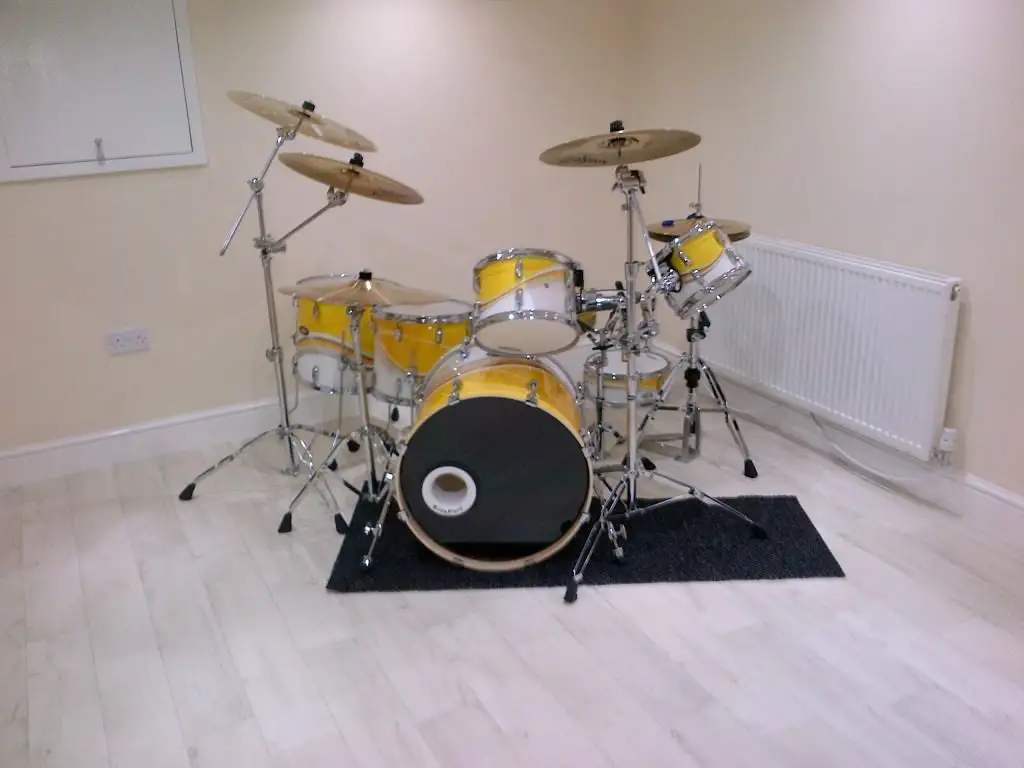 Cellar Conversion in Wakefield to Music Room