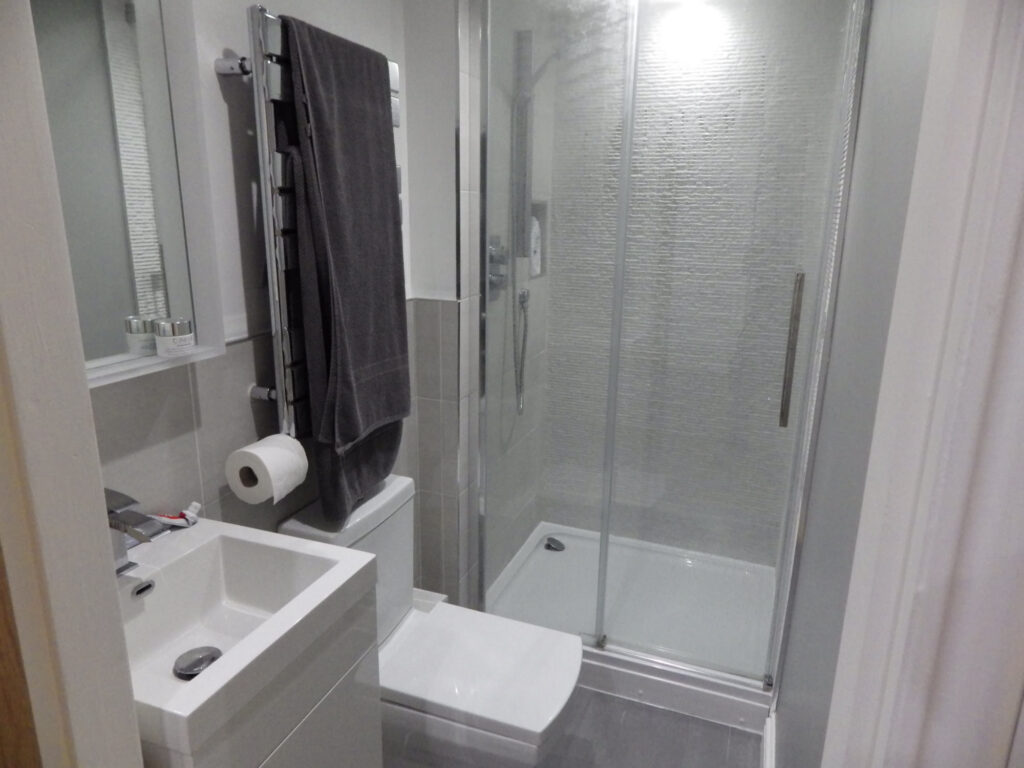 Cellar Conversion En-Suite After Photo in Manchester