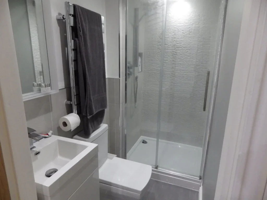Cellar Conversion En-Suite After Photo in Manchester