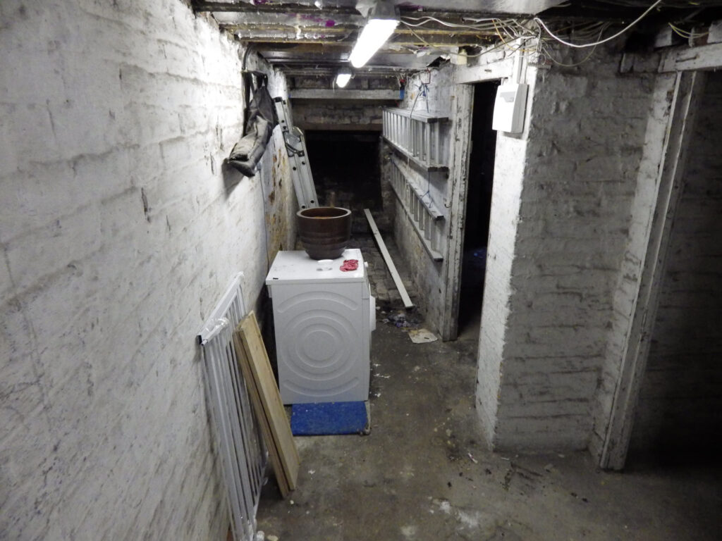 Cellar Conversion Before Photo in Manchester
