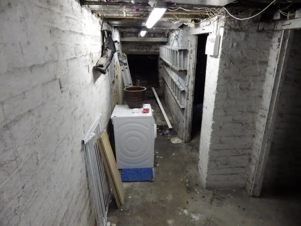 Cellar Conversion Before Photo in Manchester