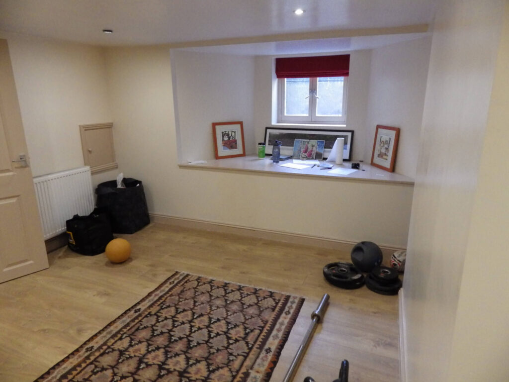 Cellar Conversion into Gym Photo in Manchester