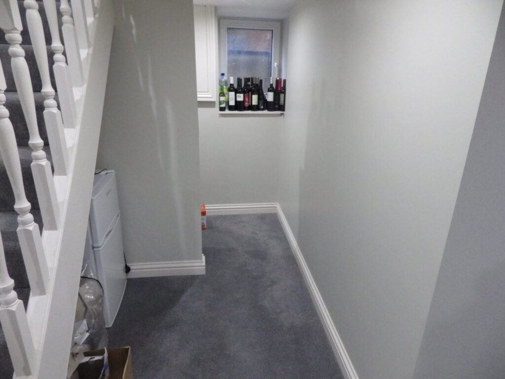 Cellar Conversion Hallway Photo in Manchester