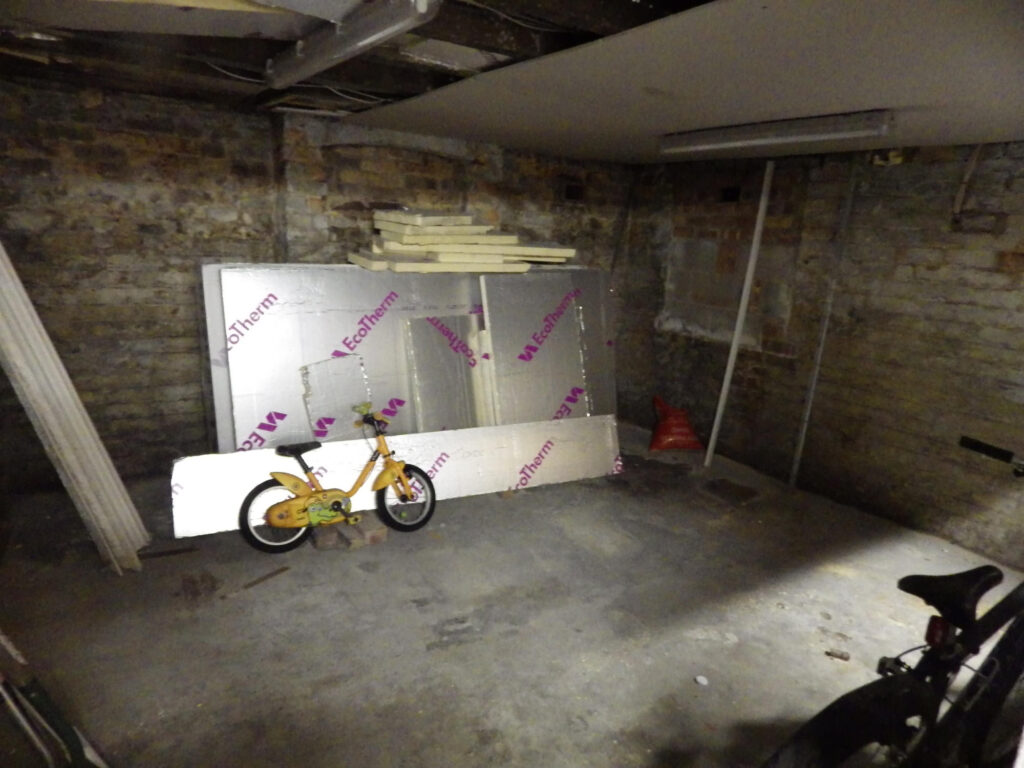 Cellar Conversion Gym Before Photo in Manchester