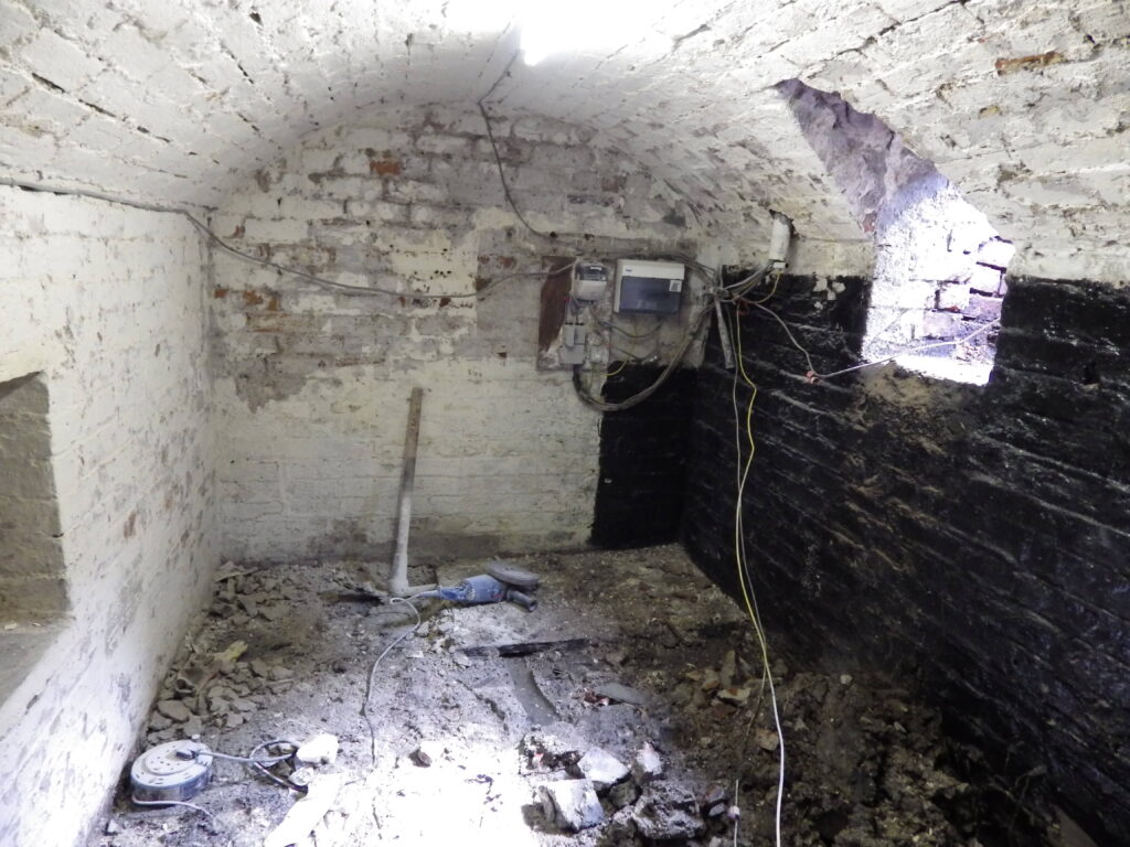 Cellar Conversion into Kitchen Before Conversion Photo in Manchester