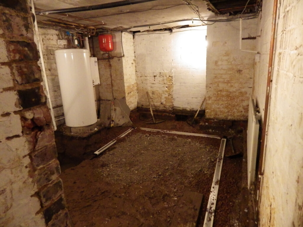 Cellar Conversion Pre-Conversion Photo in Manchester