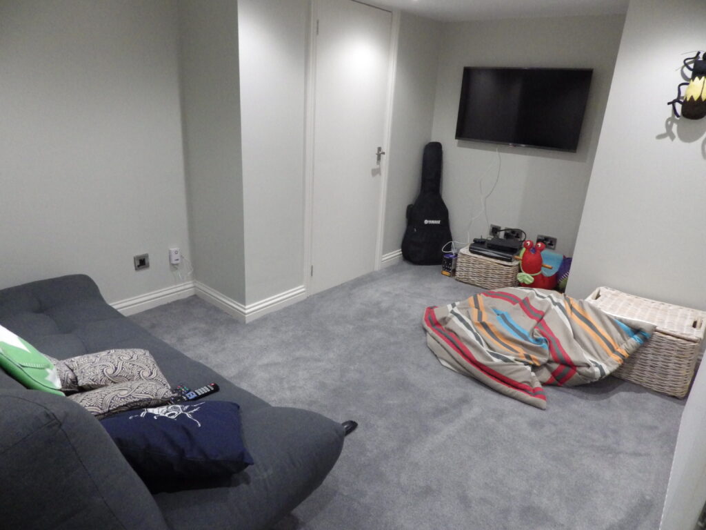 Cellar Conversion Post-Conversion Photo in Manchester