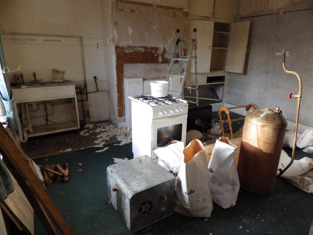 Lounge Before Repair and Decoration