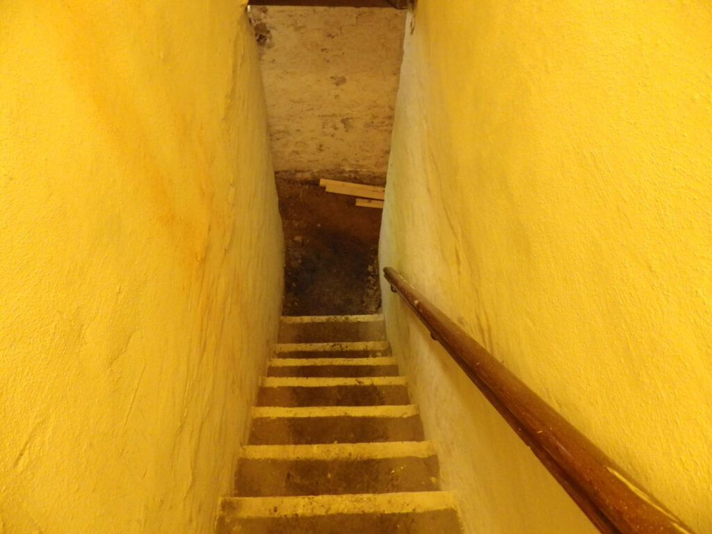 Cellar Conversion Staircase Pre-Conversion in Manchester