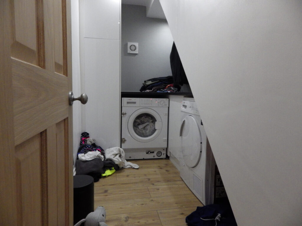 Cellar Conversion Utility Room Photo in Manchester