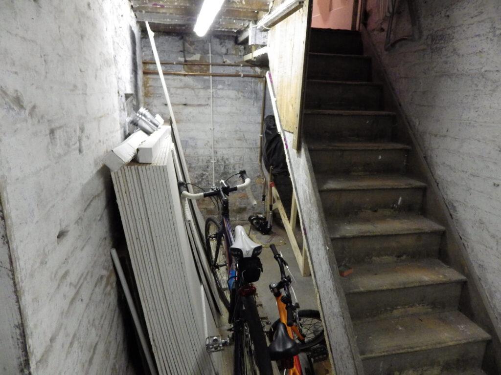 Cellar Conversion Utility Room Before Photo in Manchester