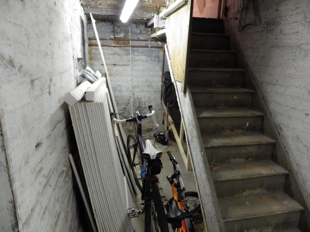 Cellar Conversion Utility Room Before Photo in Manchester