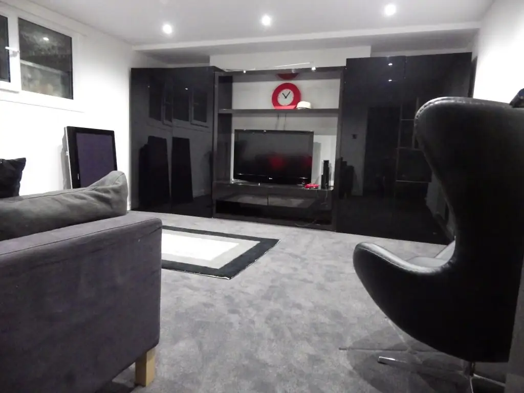 Cellar Conversion to TV Room Cheshire